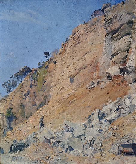 Tom roberts The Quarry